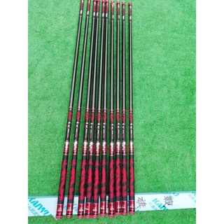 Cần câu tay câu đơn đài xích long độ cứng 6h carbon xoắn