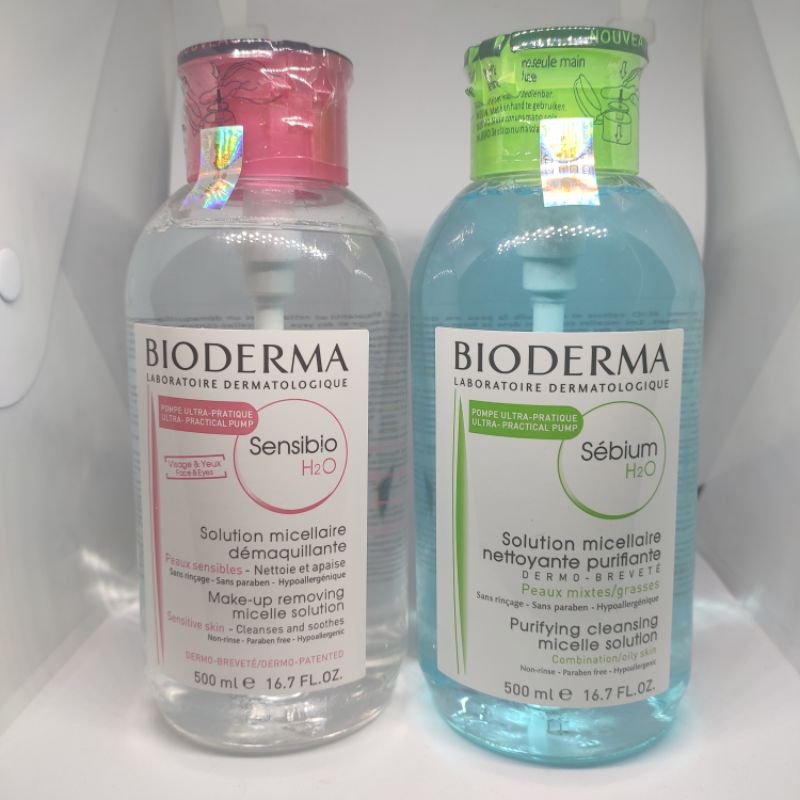 Date 10/2025,có tem_Tẩy trang Bioderma 500ml