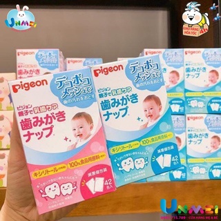 Giấy lau răng cho bé Pigeon 42 tờ Nhật Bản