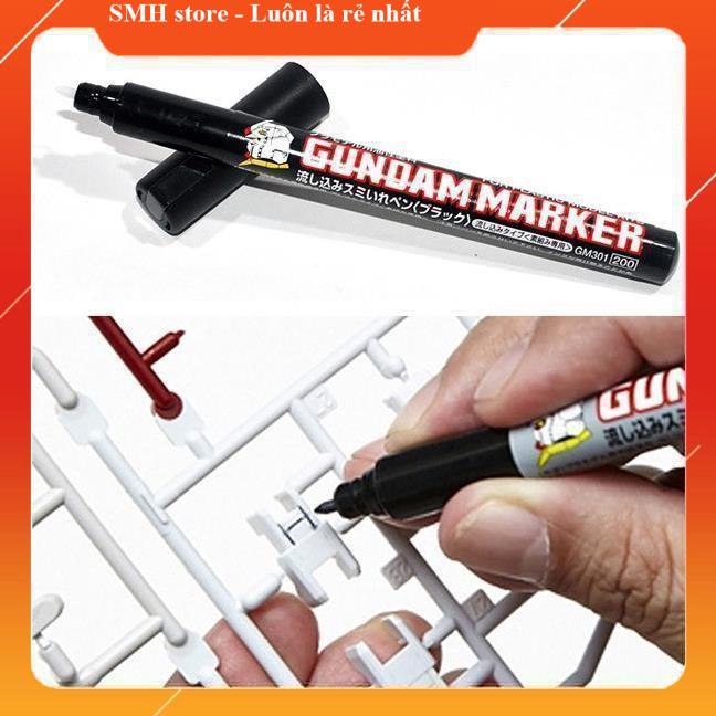 Dụng Cụ Bút Kẻ Chảy Lằn Chìm Gundam Marker GM01-GM20