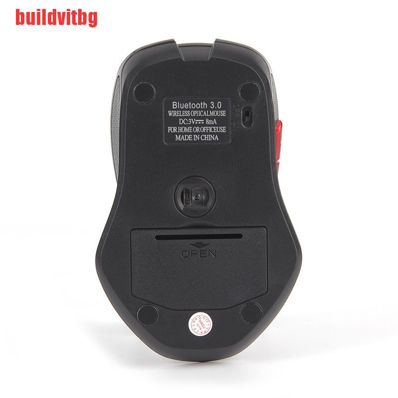 {buildvitbg}2.4GHZ 6D Bluetooth 3.0 Wireless Gaming Mouse Office Mice Adjustable 2400DPI GVQ