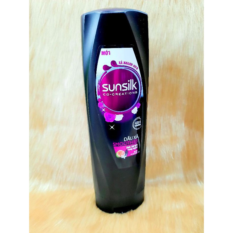 Dầu Gội/Xả SUNSILK bồ kết óng mượt 320g