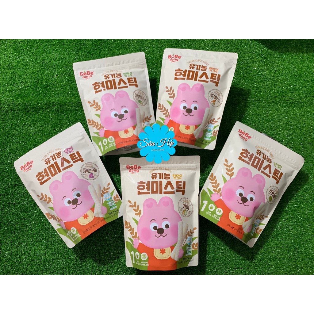 Bánh Ăn Dặm Hữu Cơ BEBEDANG cho bé- Hàn Quốc