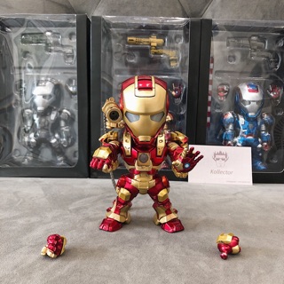 [ Ảnh Thật ] Mô Hình Iron Man Chibi - Bản màu đỏ , xanh , vàng !!