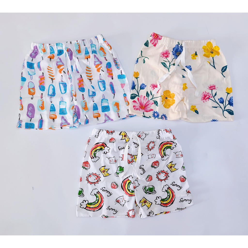 🍧🍧🍧 Combo 5 Quần thun cotton ngẫu nhiên, vải mềm thoải mái cho bé gái 🥰