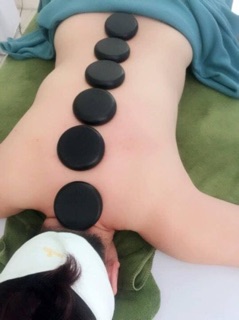 Com bo 5 viên  Đá nóng massage