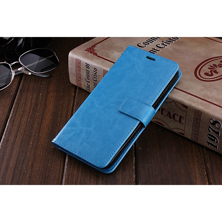 Bao da điện thoại màu trơn dạng ví thời trang cho Oppo F9 K1 | BigBuy360 - bigbuy360.vn