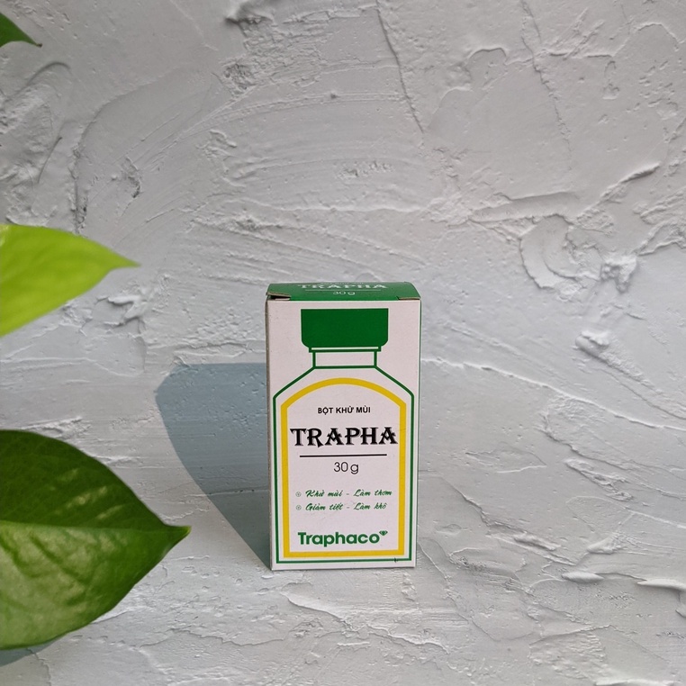 Bột Khử Mùi Trapha Giảm Tiết Mồ Hôi 30g