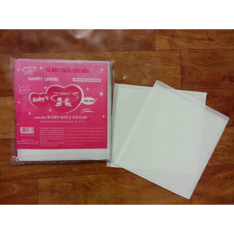 Miếng lót phân su hiền trang cho trẻ sơ sinh