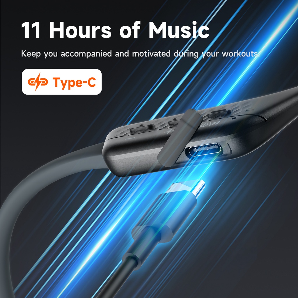 Tai nghe nhét tai bluetooth SOUNDPEATS Truefree F1 có mic chống ồn hỗ trợ luyện tập thể thao