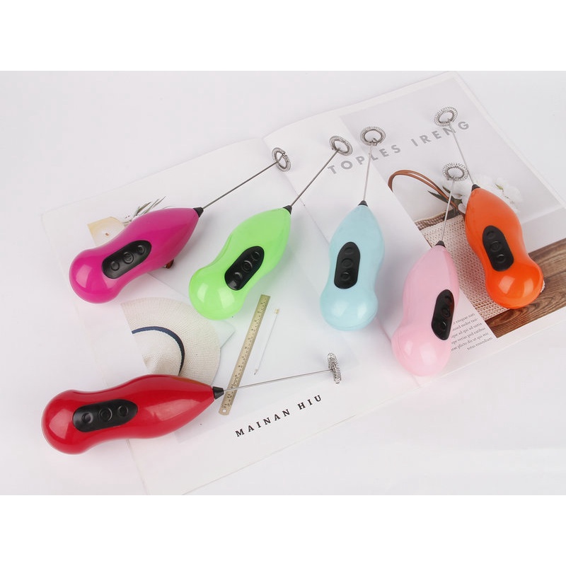 SALE HÀNG LOẠI 1 GIÁ SỈ Máy Đánh Trứng Tạo Bọt Cafe Cầm Tay Chạy Pin Tiểu AA Mini