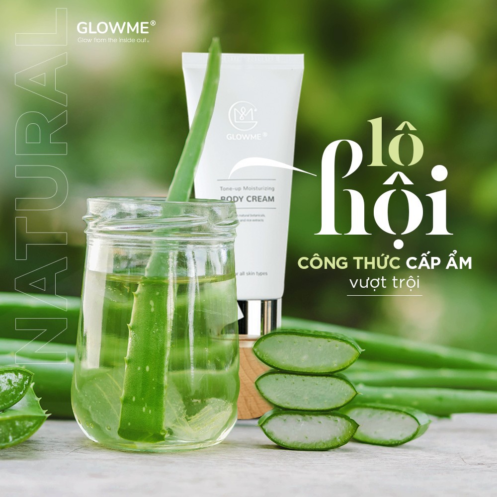 Kem Dưỡng Trắng Da Body Toàn Thân GLOWME nhập khẩu Hàn Quốc giúp làn da trắng sáng mịn màng sau 7-14 ngày. | BigBuy360 - bigbuy360.vn