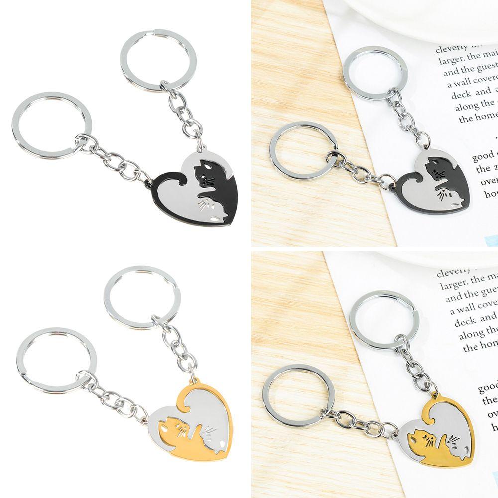 XIANTIN Set 2 Móc Khóa Hình Mèo Dễ Thương