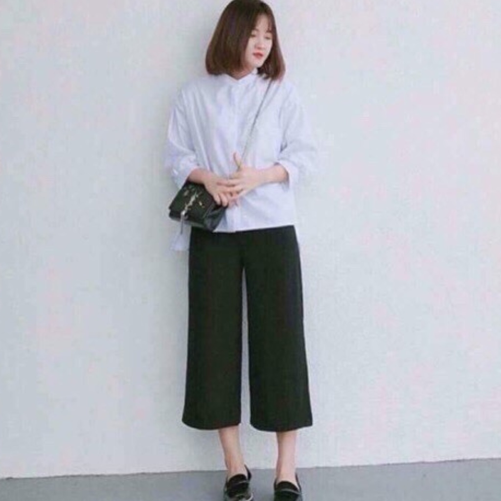 Quần Đũi Ống Rộng Bigsize Dáng Suông Lỡ Cạp Chun Bảo Linh