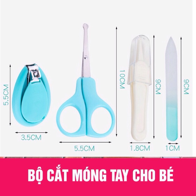 Bộ cắt móng tay trẻ em hình viên thuốc cho bé