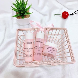 BỘ DƯỠNG DA CẤP NƯỚC DƯỠNG ẨM CỦA MAMONDE MINI GỒM : KEM DƯỠNG ẨM + NƯỚC HOA HỒNG + SỮA DƯỠNG