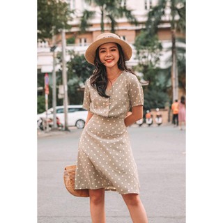 Đầm K.ER Chấm Bi