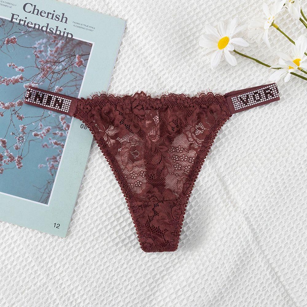 Quần Lót Lọt Khe In Hoa Quyến Rũ Dành Cho Nữ