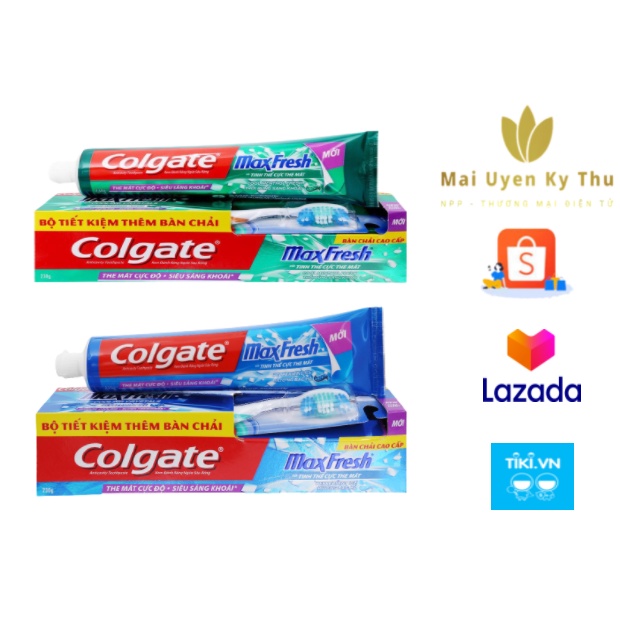 Kem đánh răng Colgate Maxfresh 230g phiên bản giới hạn tặng bàn chải