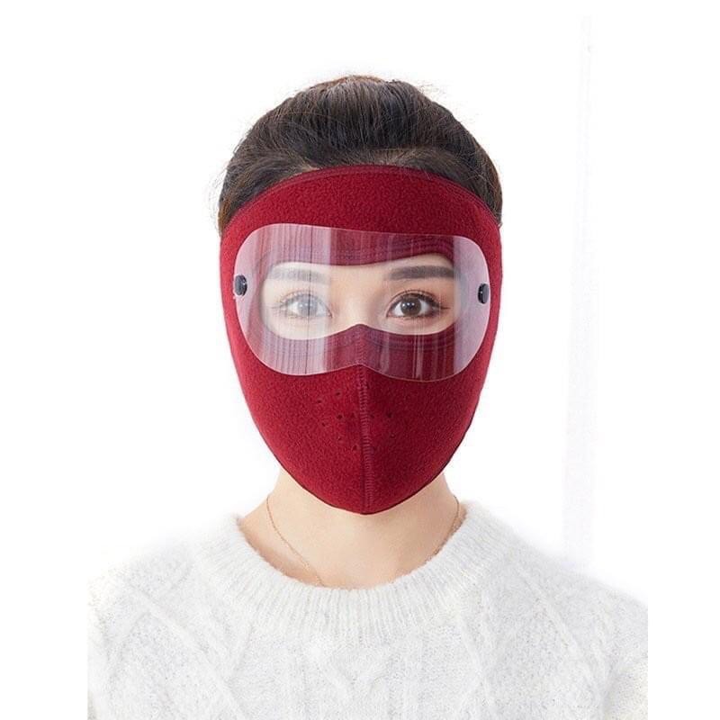 khẩu trang nỉ ninja có kính | WebRaoVat - webraovat.net.vn