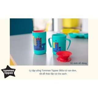 Ly tập uống Tommee Tippee 360 Deco Trainer 200ml từ 6 tháng
