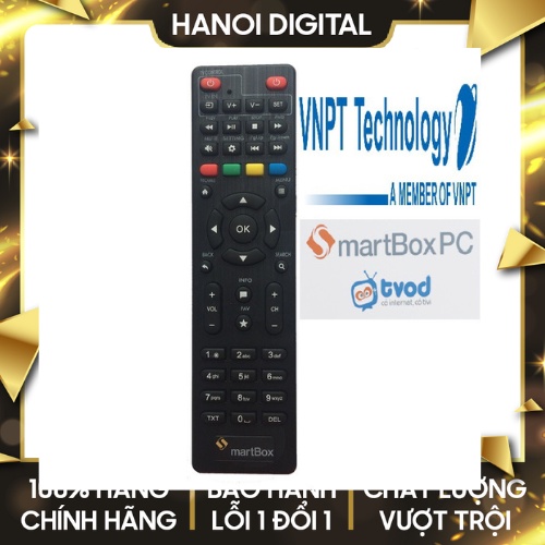 ĐIỀU KHIỂN ĐẦU VNPT SMART BOX - REMOTE ĐẦU THU VNPT-hàng chính hãng