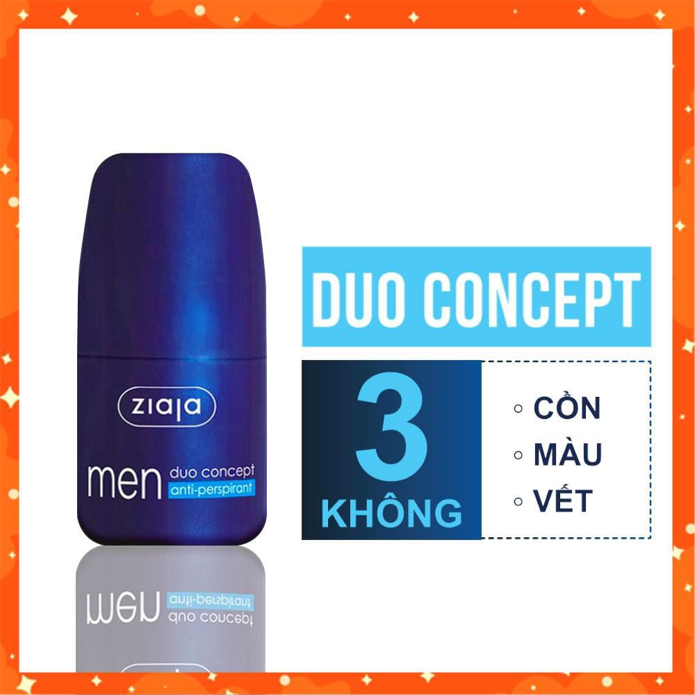 LĂN KHỬ MÙI DUO CONCEPT ZIAJA – ORGANIC DÀNH CHO NAM - 60ML | BigBuy360 - bigbuy360.vn