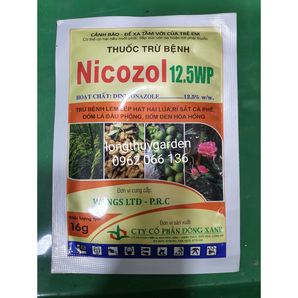 THUỐC TRỪ NẤM BỆNH NICOZOL 12.5WP