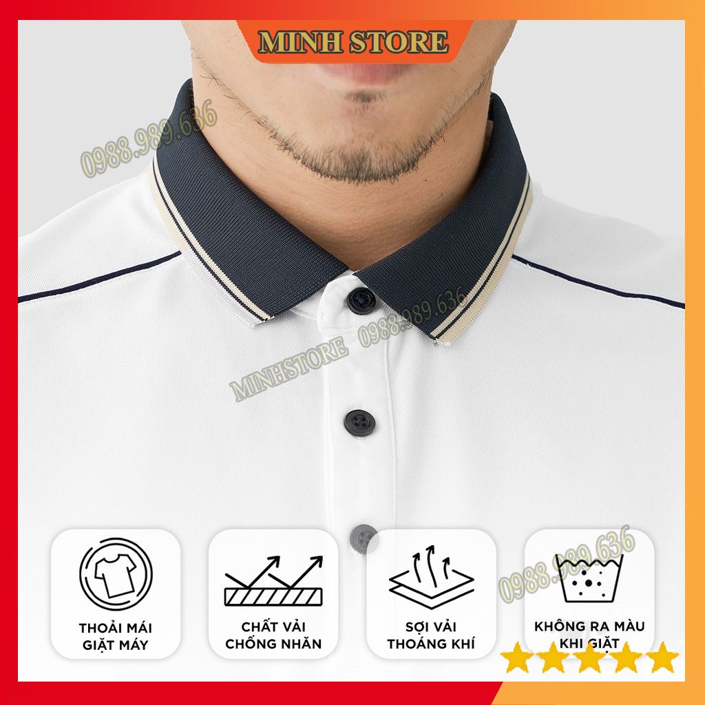 Áo polo nam cổ bẻ cộc tay vải cá sấu cotton phong cách trẻ trung, áo polo chuẩn form cao cấp co dãn 4 chiều AT03 - MS66