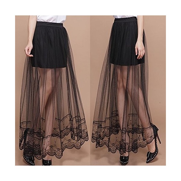 Chân Váy Maxi Ren thời trang, phong cách