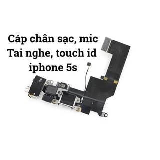 Cáp chân sạc cho iphone 5/5s cũ bóc máy