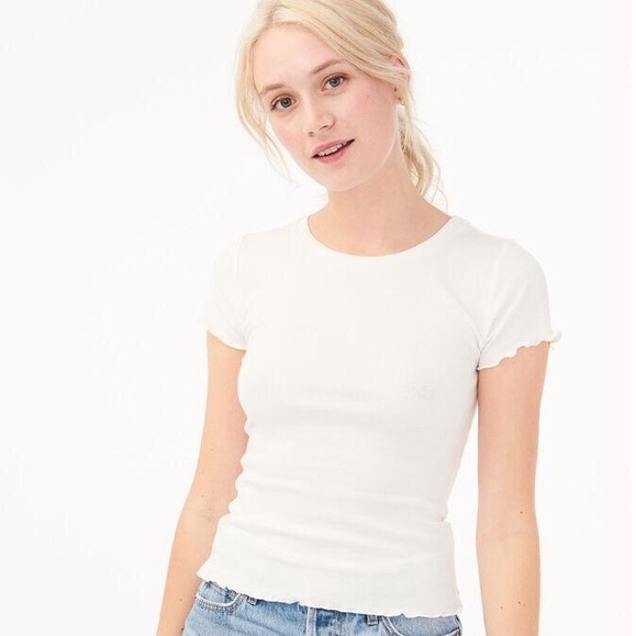 Áo Thun Nữ Ae.ro tay nhún bèo nhẹ siêu xinh dễ mix phông cotton chun cao cấp siêu mềm mát hàng xuất dư xịn XanhHouse