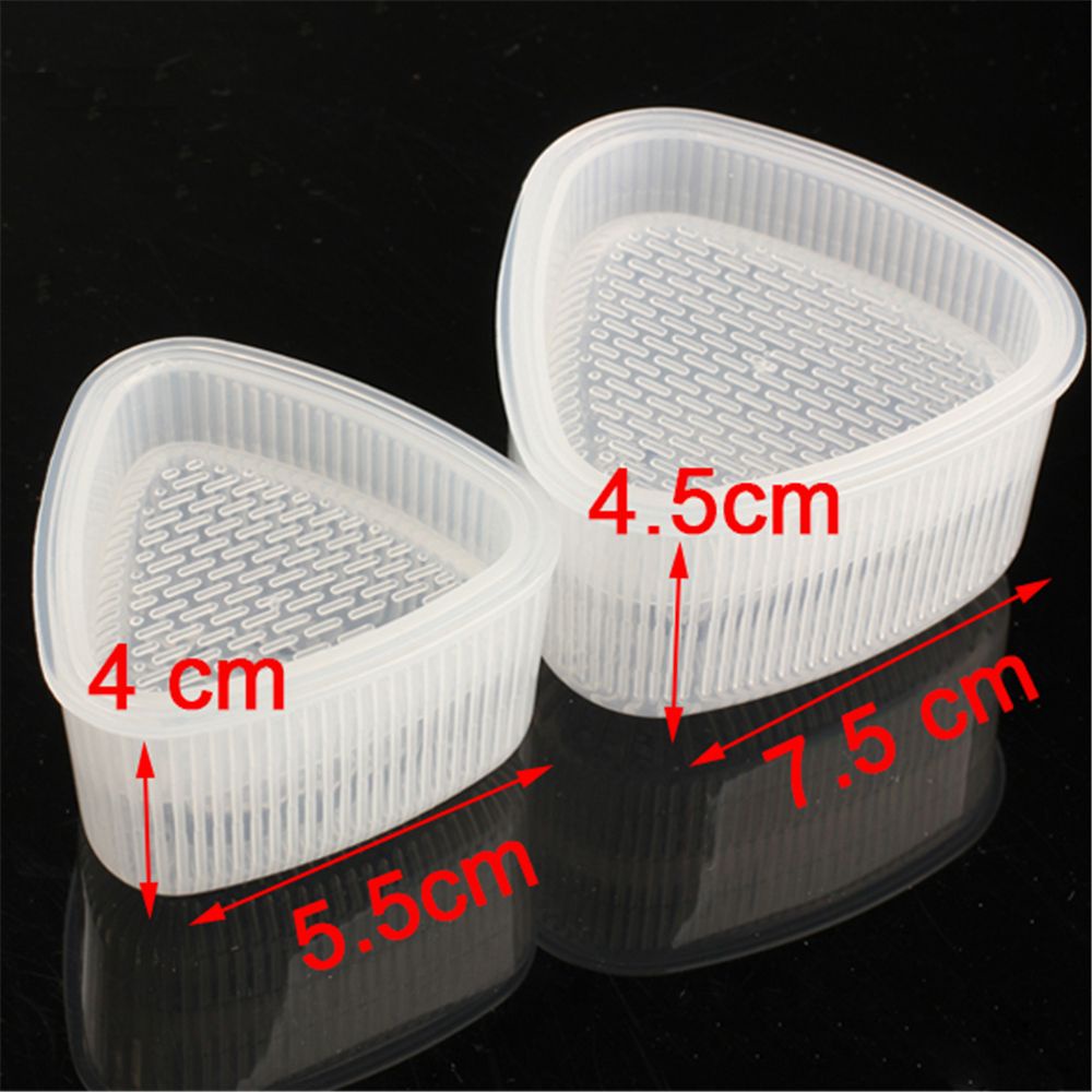 Set 2 Bộ 2 Khuôn Làm Cơm Nắm Hình Tam Giác Dùng Trang Trí DIY