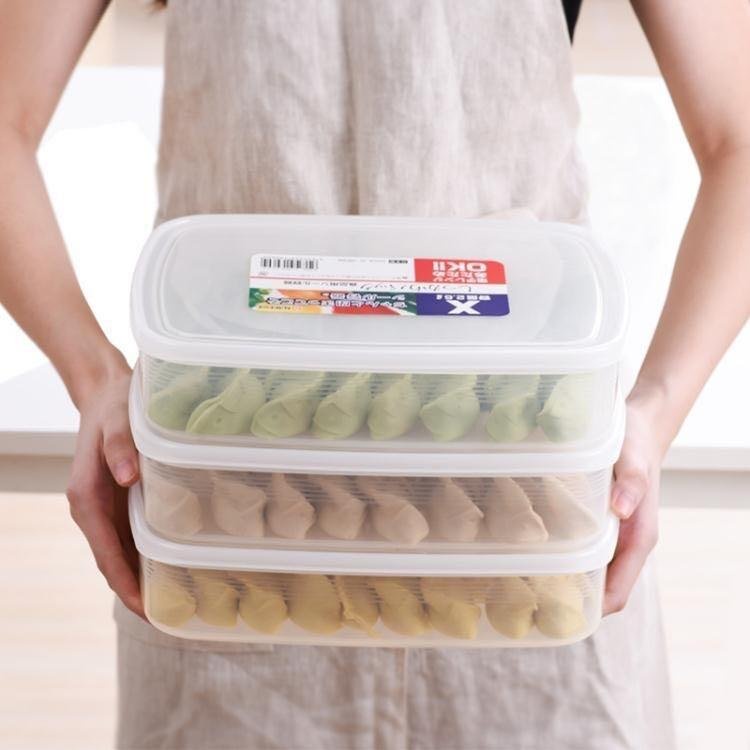 Set 3 hộp nhựa 2600ml made in Japan Sanada