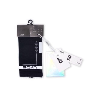Vớ LYOS Socks Đen/Trắng