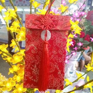 Bao gấm đựng lì xì, 100k/3 cái
