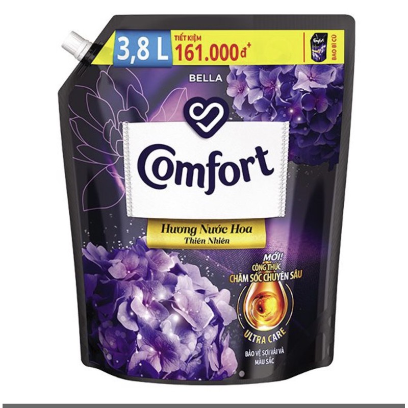 nước xả comfort bella túi 3,8l