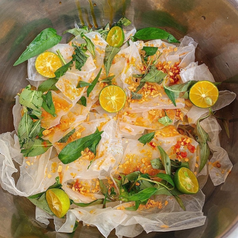 Cực phẩm ăn vặt siêu cay Bánh tráng phơi sương muối nhuyễn siêu cay độc quyền Long An