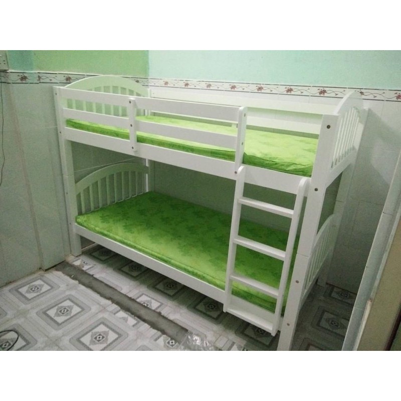 [XẢ HÀNG] Giường 2 Tầng Uni Gỗ Tự Nhiên - TRắng | BigBuy360 - bigbuy360.vn