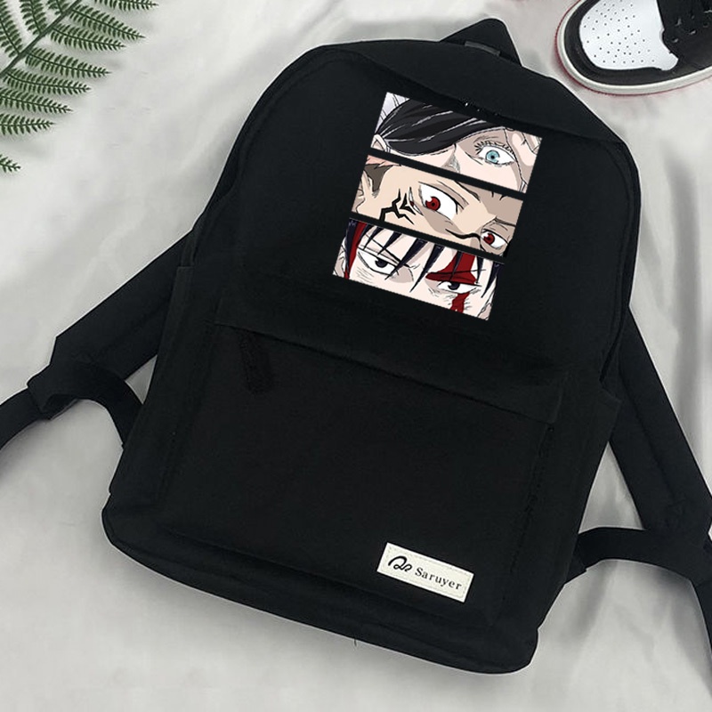 Jujutsu Kaisen mochilas Ba Lô Đi Học Đựng laptop Thời Trang Hình anime tassen dames bolso Majer Cho Nam Và Nữ