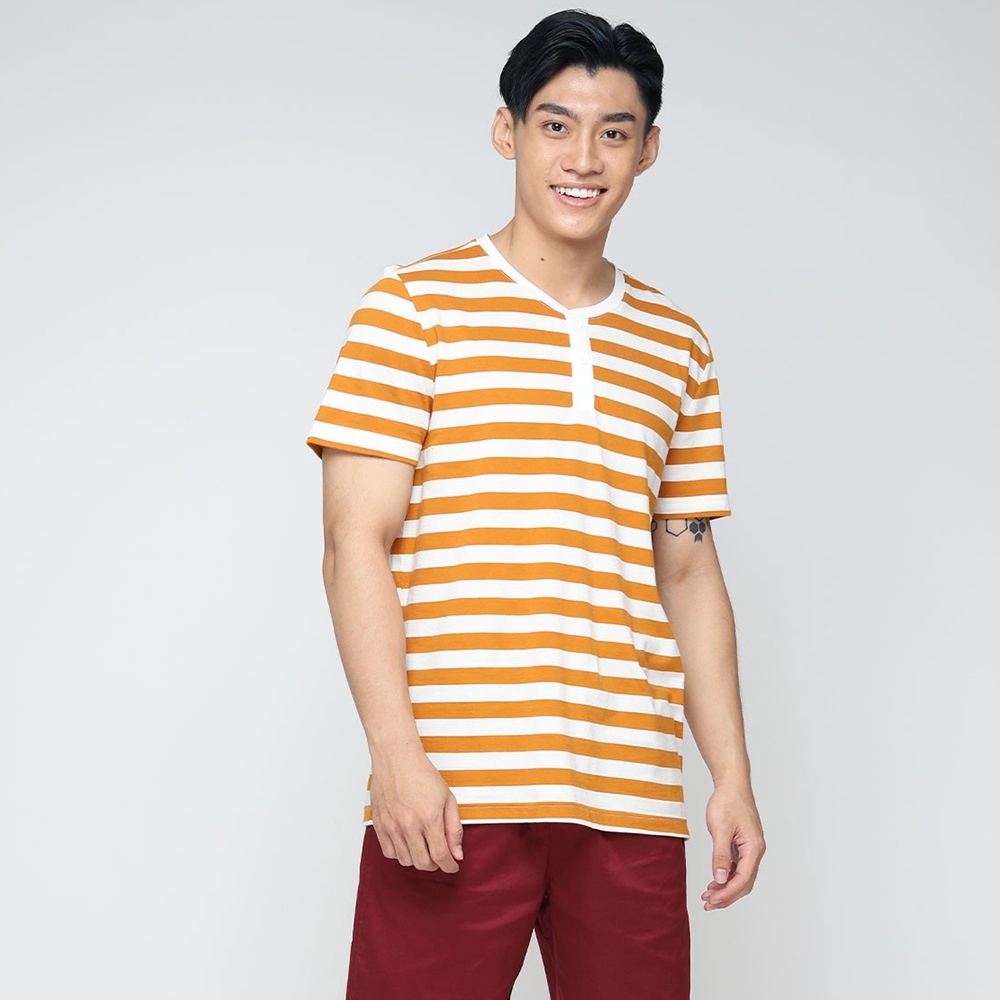 Áo T - shirt Nam Jockey USA Originals Sọc Ngang - J1126