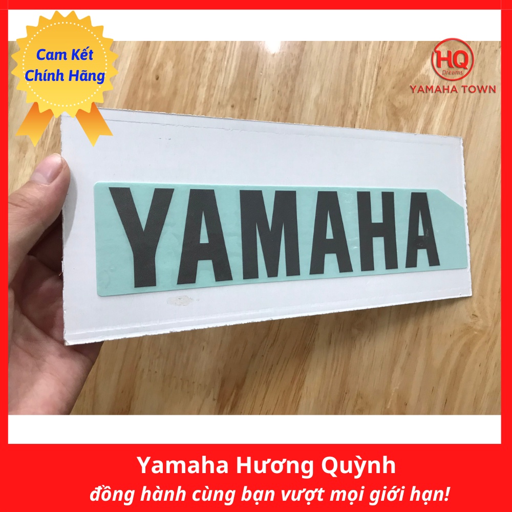 Tem dán xe máy chữ Yamaha chính hãng - Yamaha Town Hương Quỳnh
