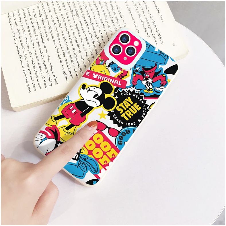 Ốp lưng iphone cạnh vuông lỗ camera sticker mic.key 6plus/7/7plus/8/8plus/x/xr/xs/11/12/13/pro/max/plus/promax