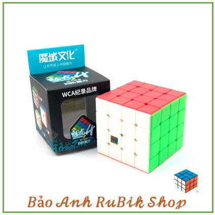 Rubik 4x4 Stickerless MoYu MeiLong MFJS Rubik 4 Tầng ( Mã RB40 )