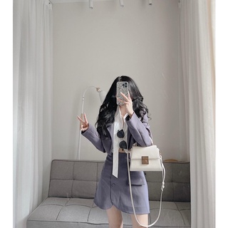 Set croptop blazer 3 chi tiết Samhyewear