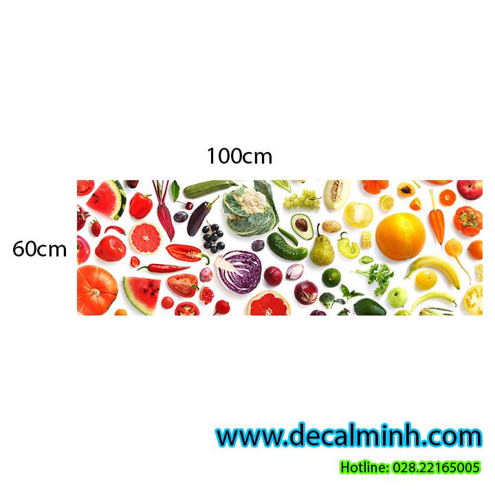 Decal dán bếp chống dầu mỡ siêu hot