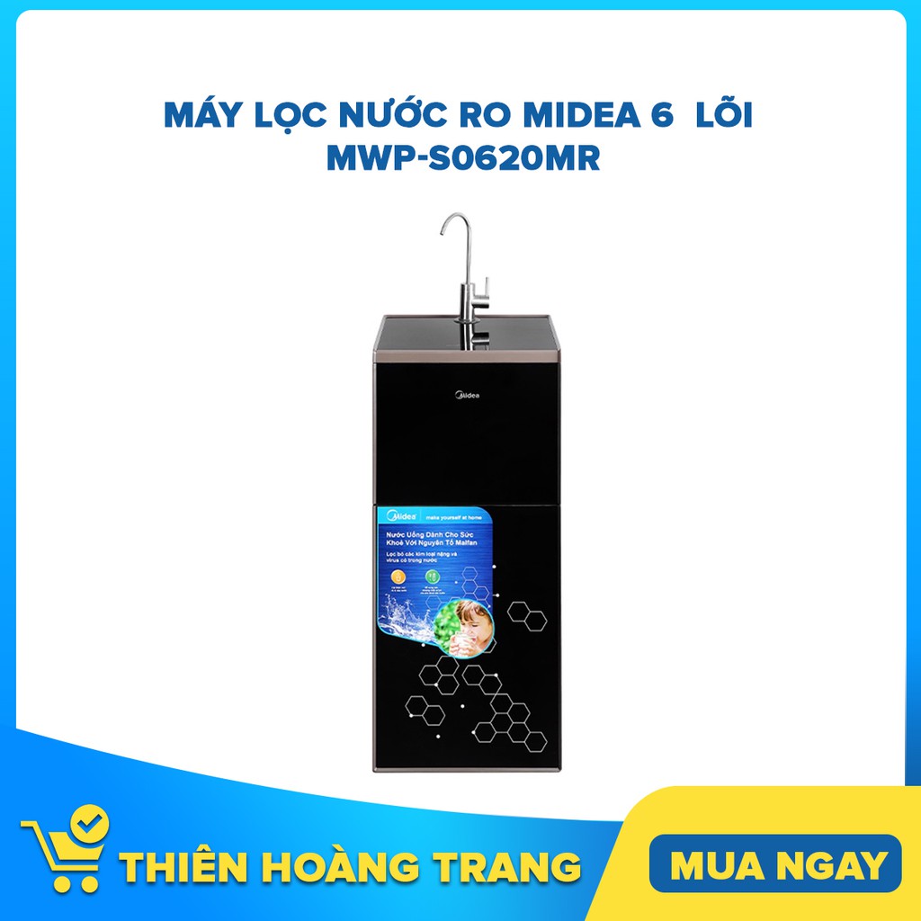 Máy lọc nước RO Midea MWP-S0620MR - 6 lõi