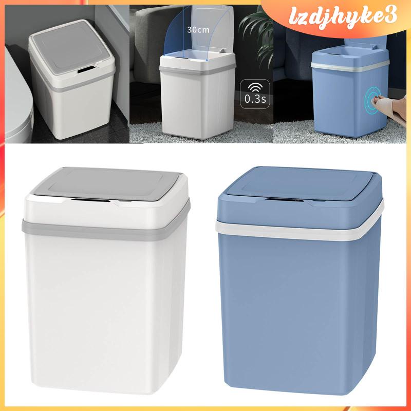 Thùng Rác Cảm Ứng Thông Minh Điện Tử 12L Có Thể Sạc Lại Cho Phòng Tắm lzdjhyke3