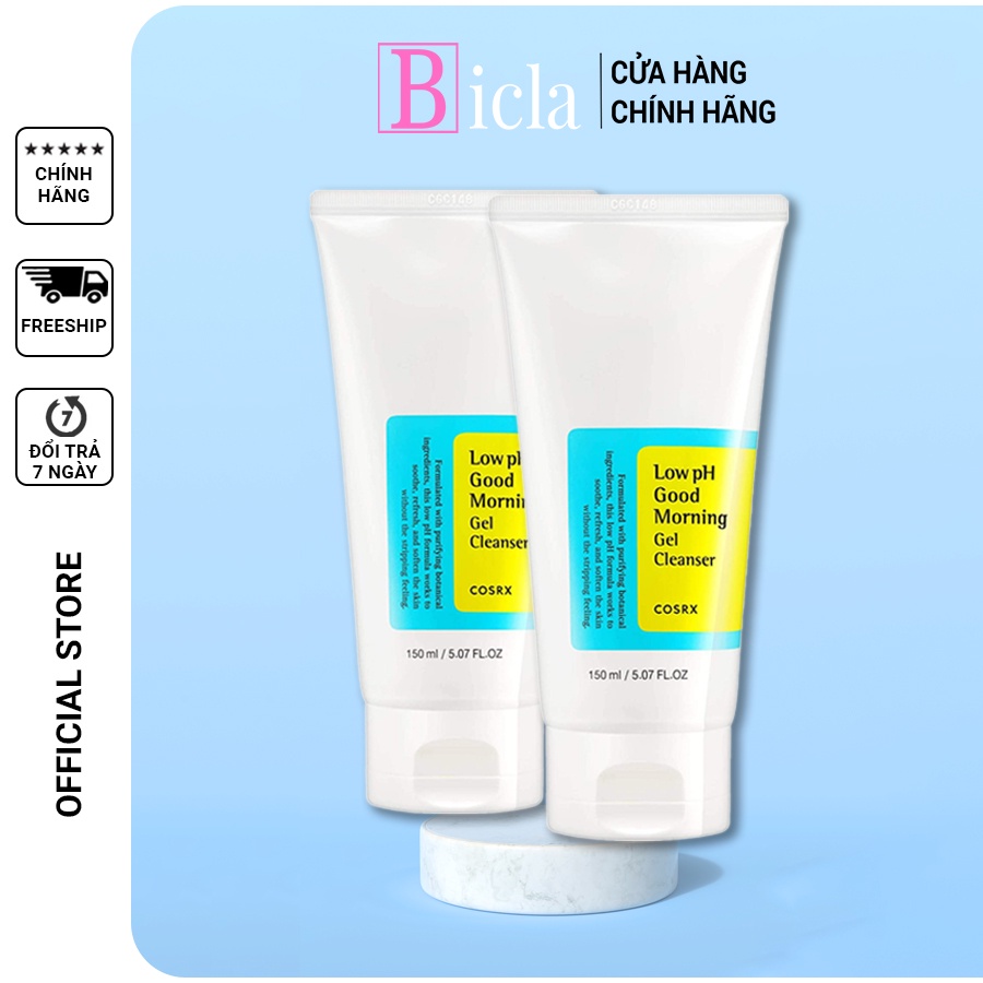 Sữa rửa mặt cosrx low ph good morning gel cleanser 150ml