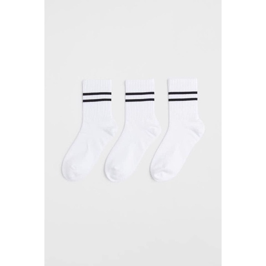 Set 3 tất cổ cao nam nữ thẻ thao phong cách hàn quốc hàng vợt sale